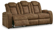 Wolfridge Power Reclining Sofa - Lara FurniturePower Reclining Sofa