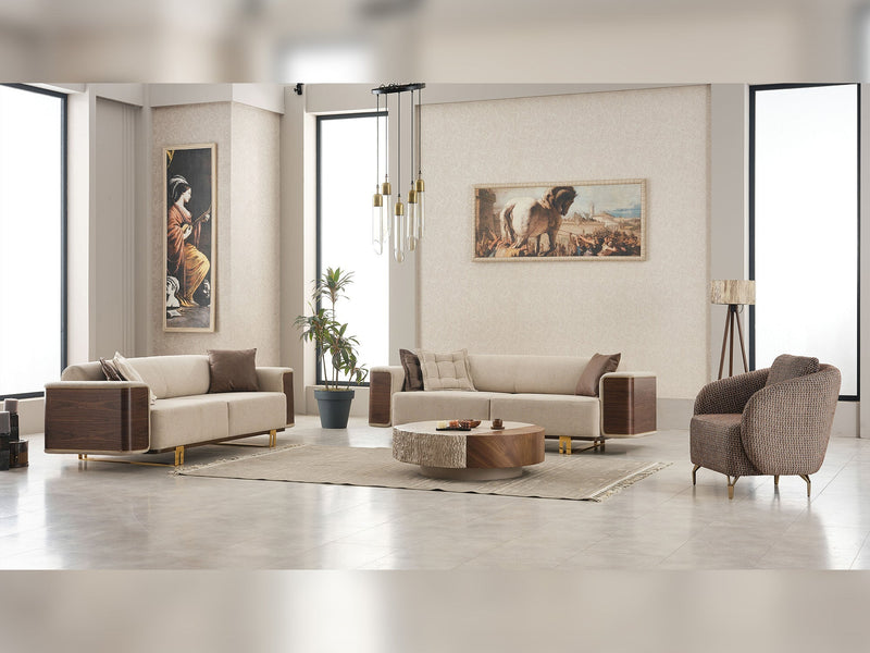 Wolker Chair in Light Brown - 200-SIM-WOL-GIRNE03-B