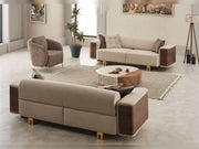 Wolker Convertible Sofa in Light Brown - 200-SIM-WOL-GIRNE03-3