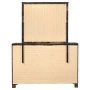 Woodmont 8-drawer Dresser with Mirror Rustic Golden Brown - 222633M
