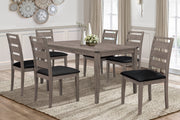 Woodrow Weathered Dining Set - Lara FurnitureDining Room Set