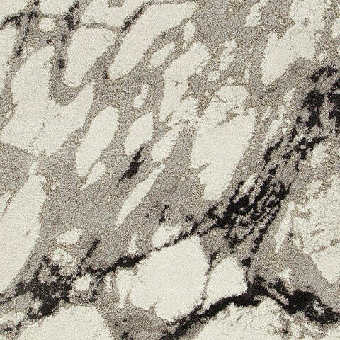 Worthbrook White/Black/Gray Extra Large Rug - R408720