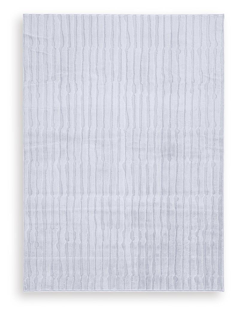 Worthley Gray Washable 5' x 7' Area Rug - R407452