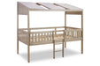 Wrenalyn Two - tone Twin Loft Bed - Gate FurnitureLoft Bed