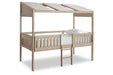 Wrenalyn Two - tone Twin Loft Bed - Gate FurnitureLoft Bed