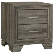 Wright 4-piece California King Bedroom Set Brown Oak - 223341KW-S4