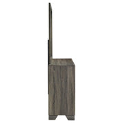 Wright 6-drawer Dresser and Mirror Brown Oak - 223343M
