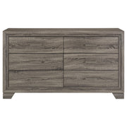 Wright 6-drawer Dresser Cabinet Brown Oak - 223343