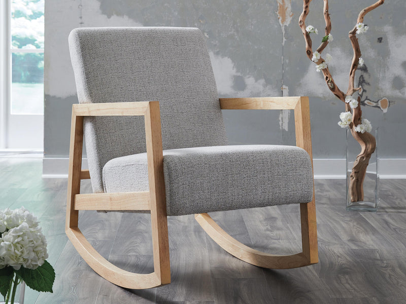 Wychworth Gray/Natural Accent Chair - A3000745