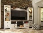 Wynnlow Gray 63" TV Stand - Lara FurnitureEntertainment Center