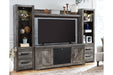 Wynnlow Gray Bridge - Gate FurnitureEntertainment Center