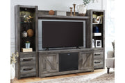 Wynnlow Gray Bridge - Lara FurnitureEntertainment Center