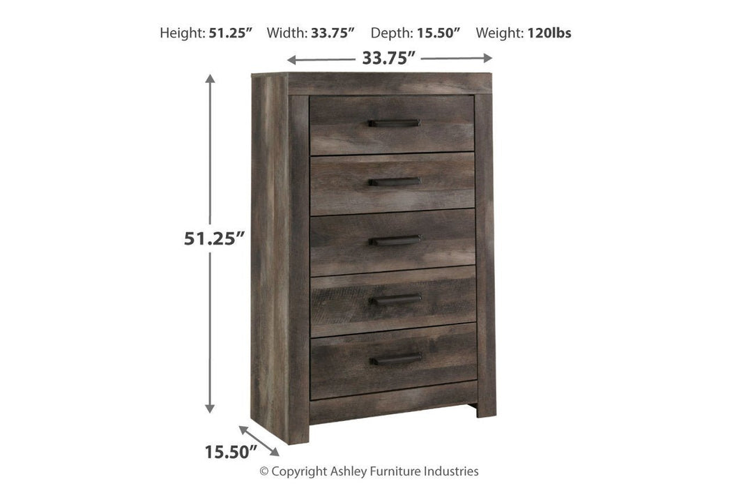 Wynnlow Gray Chest of Drawers - Gate FurnitureChest