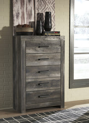 Wynnlow Gray Crossbuck Panel Bedroom Set - Lara FurnitureBedroom Set