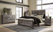 Wynnlow Gray Crossbuck Panel Bedroom Set - Lara FurnitureBedroom Set