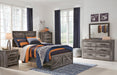 Wynnlow Gray Crossbuck Panel Youth Bedroom Set - Gate FurnitureYouth Bedroom Set