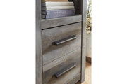 Wynnlow Gray Pier - Lara FurnitureEntertainment Center