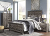 Wynnlow Gray Queen Crossbuck Panel Bed - Gate FurnitureQueen Bed