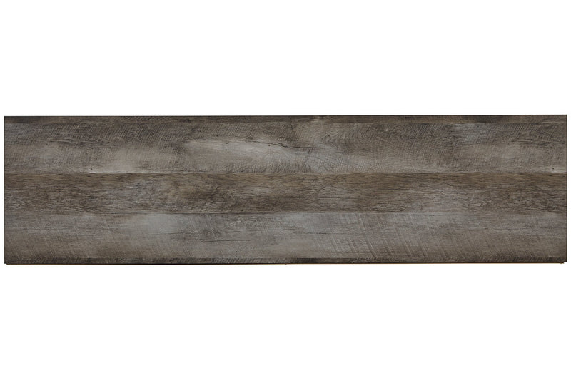 Wynnlow Gray TV Stand with Electric Fireplace - Lara FurnitureTV Stand