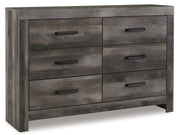 Wynnlow Queen Panel Bed with Dresser in Gray - PKG005115
