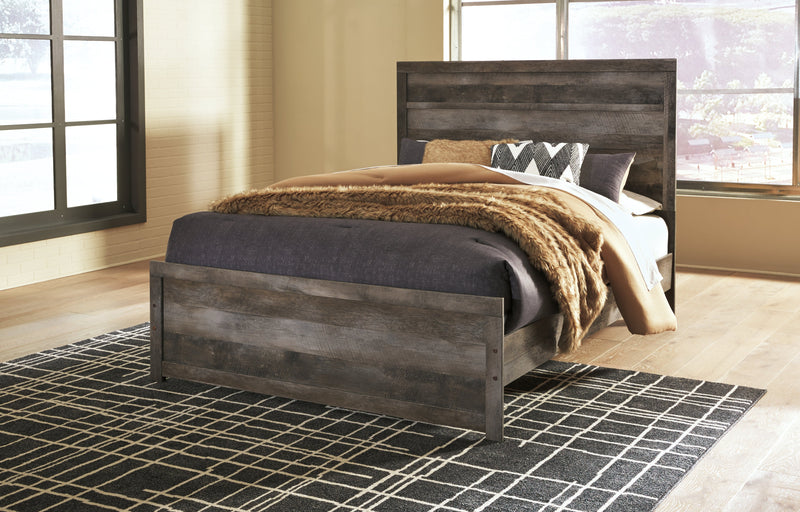 Wynnlow Queen Panel Bed with Dresser in Gray - PKG005115