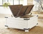 Wystfield White/Brown Coffee Table - Gate FurnitureCoffee Table