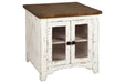 Wystfield White/Brown End Table - Gate FurnitureEnd Table