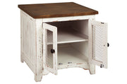 Wystfield White/Brown End Table - Lara FurnitureEnd Table
