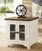 Wystfield White/Brown End Table - Gate FurnitureEnd Table