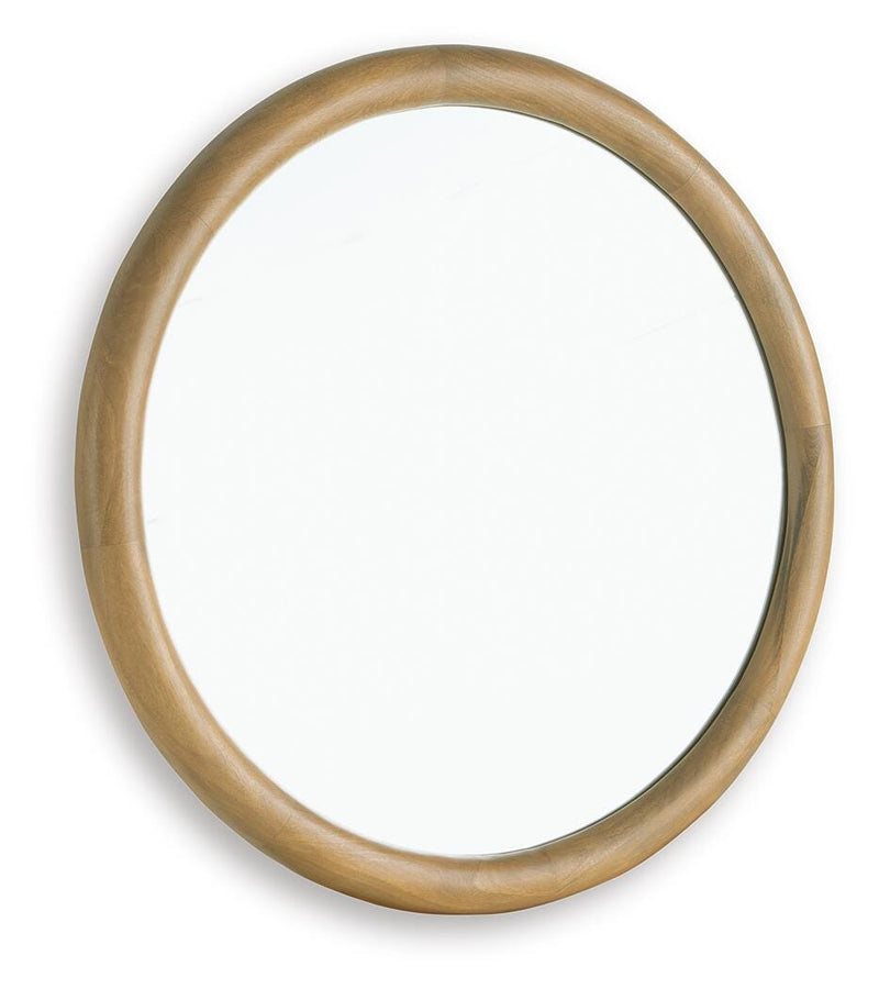 Yadiel Brown Accent Mirror - A8010426