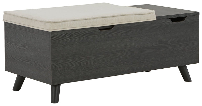Yarlow Storage Bench - Lara FurnitureAccent Bench