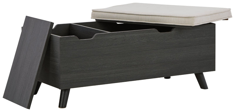 Yarlow Storage Bench - Lara FurnitureAccent Bench