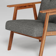 YM18835ACD02 Accent Chair (Gray) - YM18835ACD02