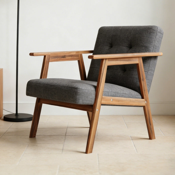 YM18835ACD02 Accent Chair (Gray) - YM18835ACD02