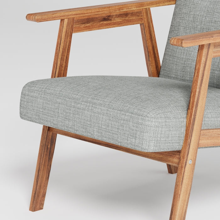 YM18835ACL01 Accent Chair (Light Gray) - YM18835ACL01