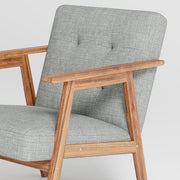 YM18835ACL01 Accent Chair (Light Gray) - YM18835ACL01