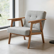YM18835ACL01 Accent Chair (Light Gray) - YM18835ACL01