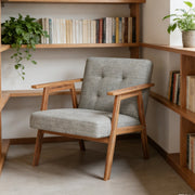 YM18835ACL01 Accent Chair (Light Gray) - YM18835ACL01