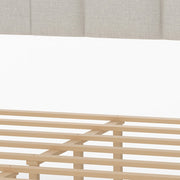 YM18835FSB01 Full Bed (Beige) - YM18835FSB01