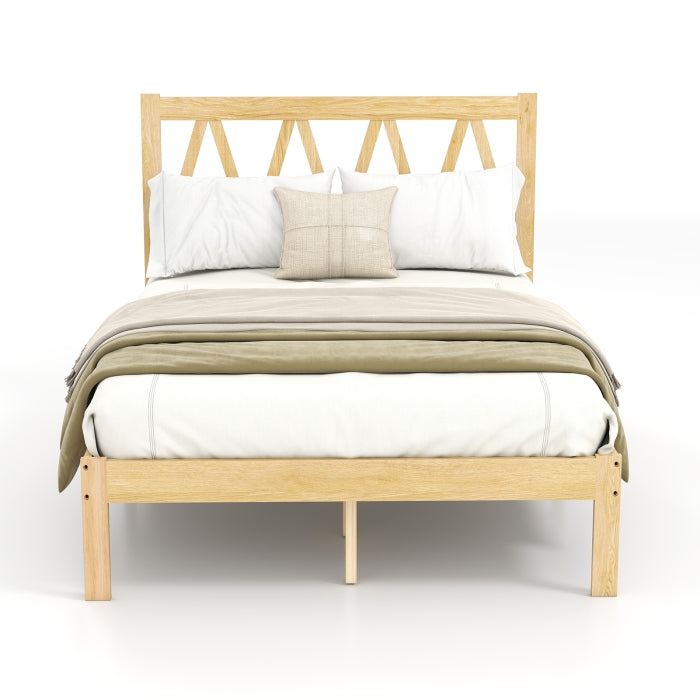 YM18835WFB02 Full Wooden Bed - YM18835WFB02