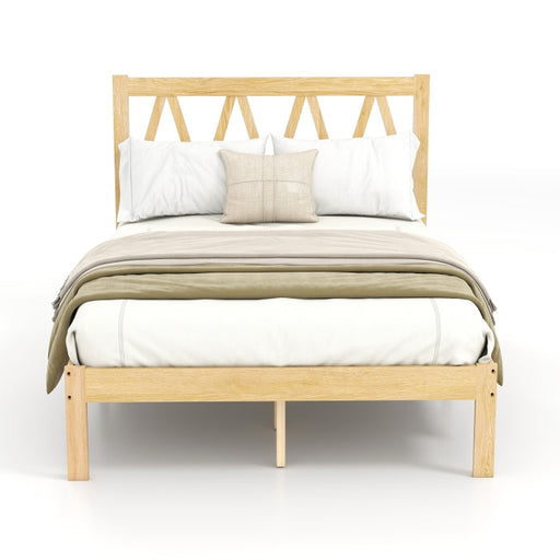 YM18835WFB02 Full Wooden Bed - YM18835WFB02
