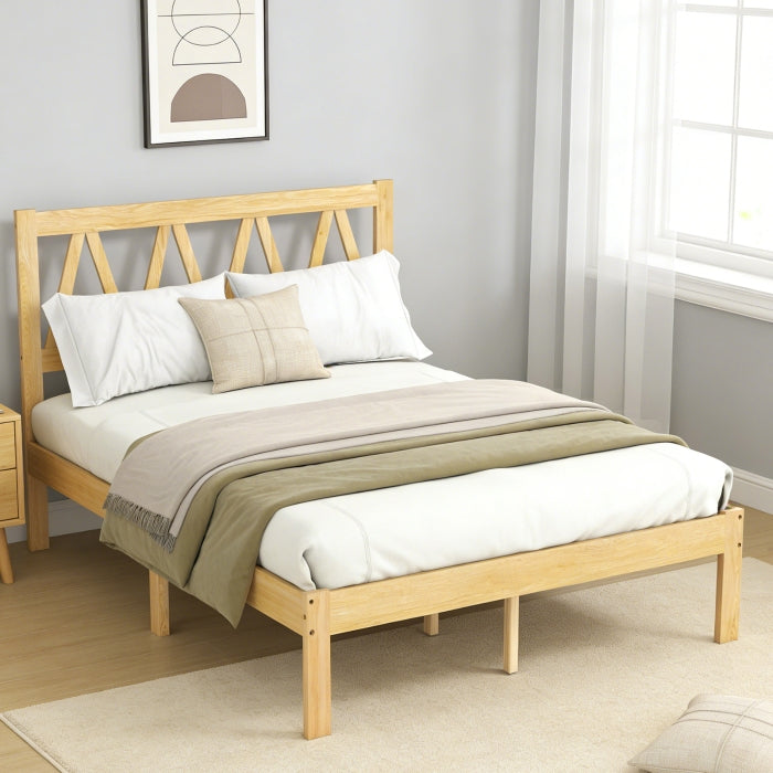 YM18835WFB02 Full Wooden Bed - YM18835WFB02