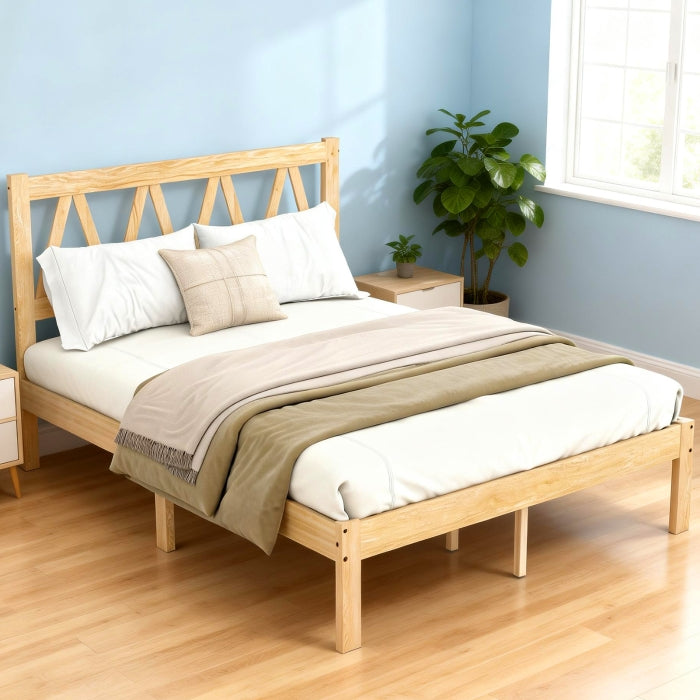 YM18835WQB01 Queen Wooden Bed - YM18835WQB01