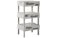 Yulton Antique White Storage Shelf - Gate FurnitureBookcases