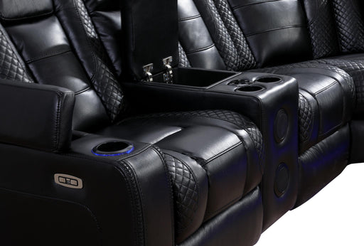 Zachary 3PC Power Sectional - L467-Black-3PC Sectional