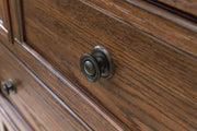 Zackaryn Warm Brown Chest of Drawers - PCB807-46