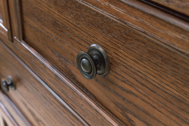Zackaryn Warm Brown Chest of Drawers - PCB807-46