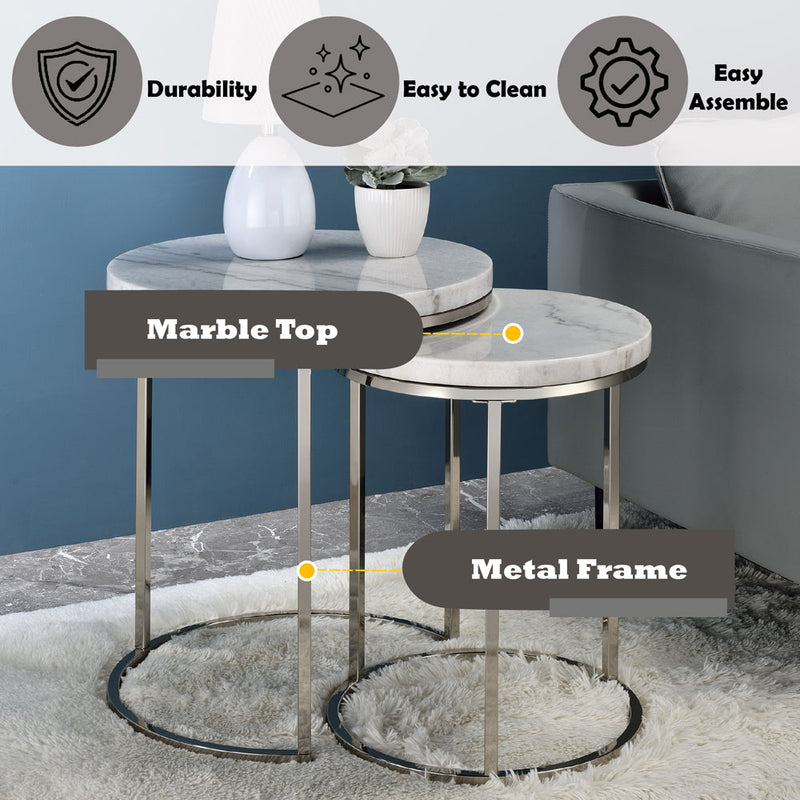 Zaidee Nesting Table Set - LV02796