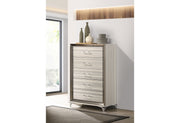 Zambrano White Chest - Lara FurnitureChest