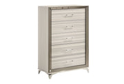 Zambrano White Chest - Lara FurnitureChest